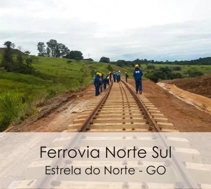 Ferrovia Norte Sul Estrela do Norte - GO